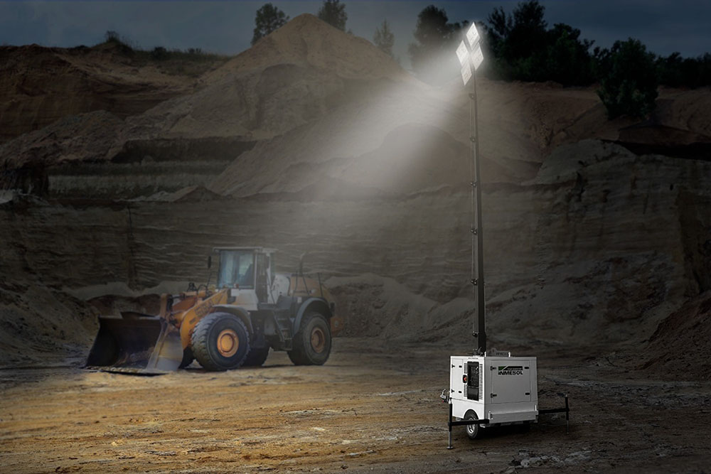 Torre de iluminación